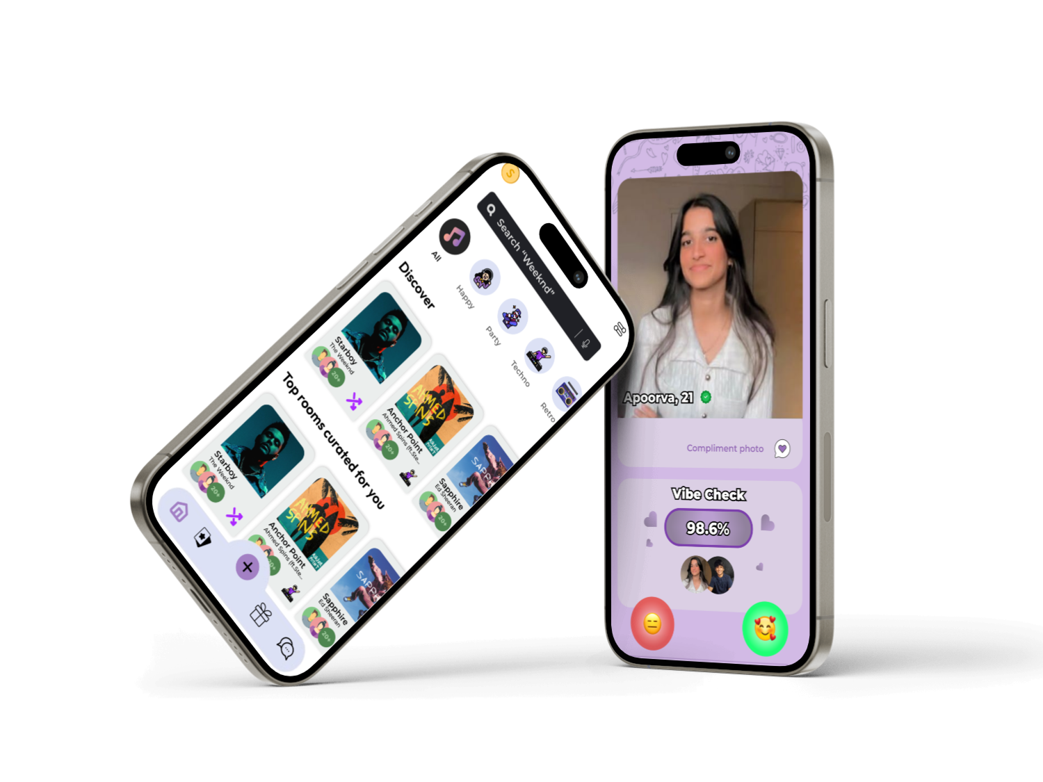 Halo Musix App Mockups